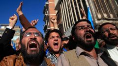 Protesty proti karikaturám v Péšávaru