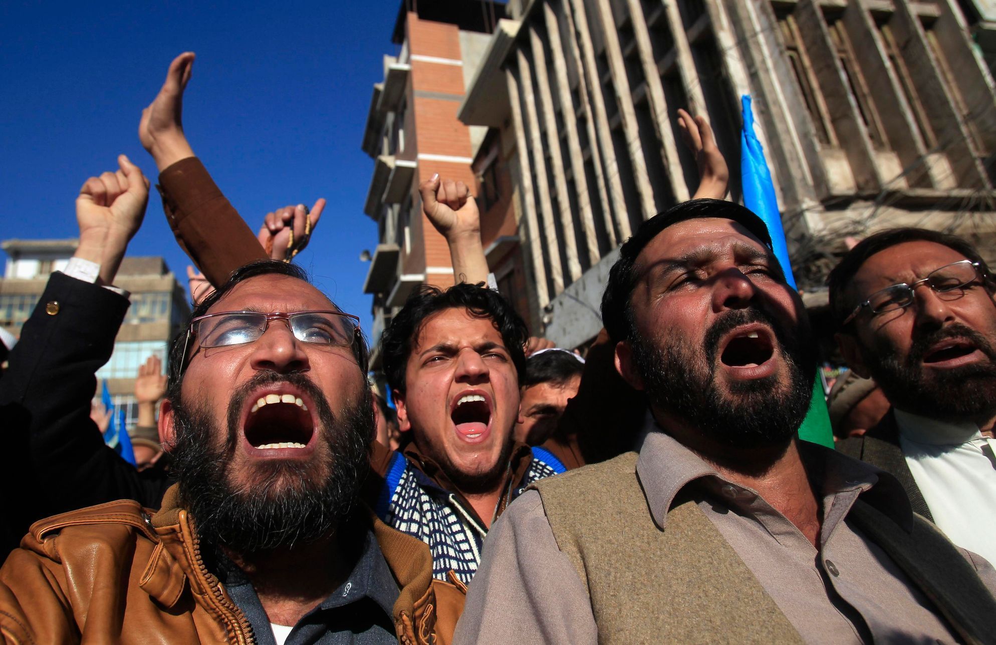 Protesty proti karikaturám v Péšávaru