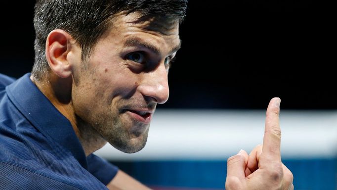 Novak Djokovič na Turnaji mistrů 2016