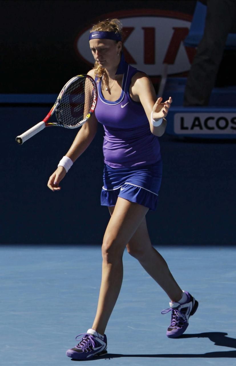 Australian Open: Kvitová (smutek, vztek)