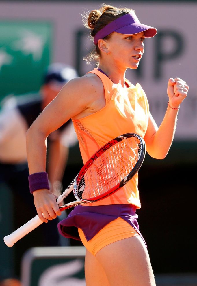 Simona Halepová na French Open 2014