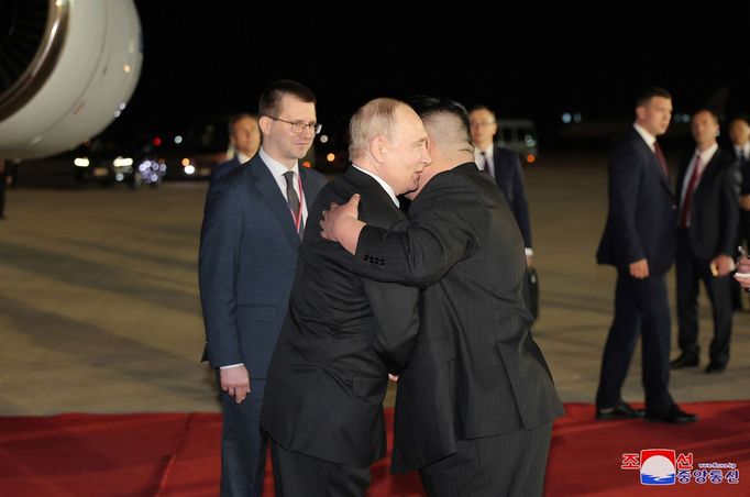 Ruský prezident Vladimir Putin na návštěvě Severní Koreji.