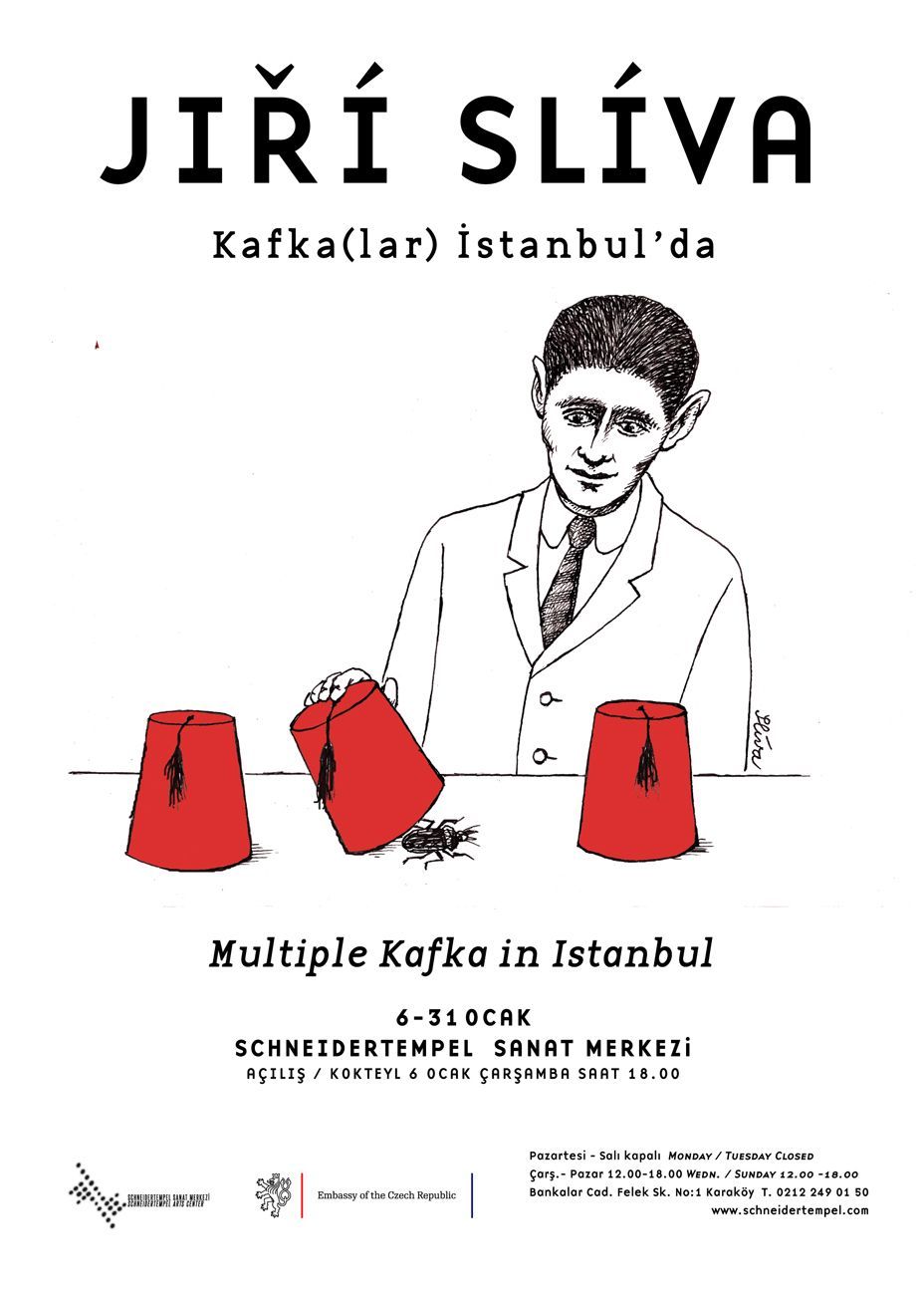 Jiří Slíva: Plakát k výstavě v Istanbulu