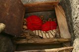 V rámci tzv. rituálu „Ma´nene“ každé tři roky vynesou své mrtvé z hrobek a převlečou je do nových šatů.