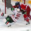 Hokej, KHL, Lev Praha - Kazaň: Nicklas Danielsson (44) - Konstantin Kornějev (23)