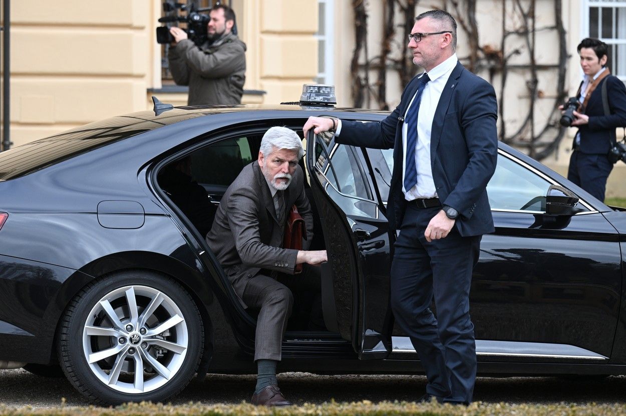 Prezident Petr Pavel, auto, automobil