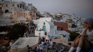 Santorini overturismus