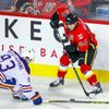 NHL: Preseason-Edmonton Oilers vs. Calgary Flames: Jiří Hudler a Hopkins