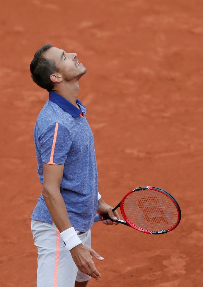 Lukáš Rosol na French Open 2016