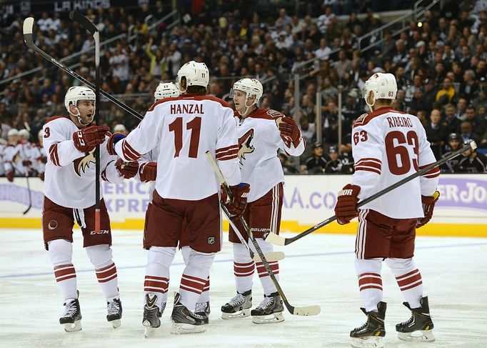 NHL: Phoenix Coyotes at Los Angeles Kings (Hanzal)