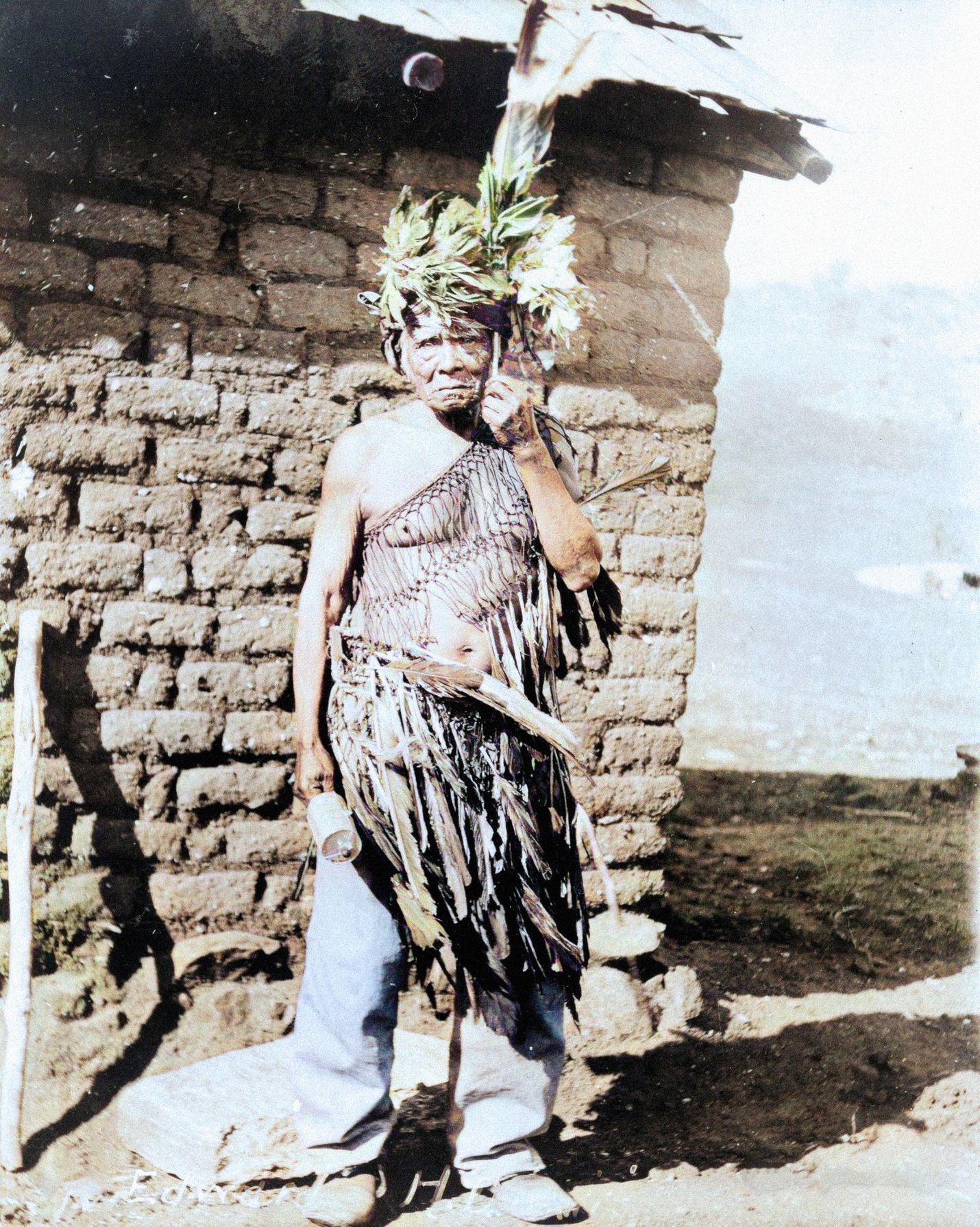 Indián, Indiáni, indiánský náčelník, Amerika, historie, kolorované