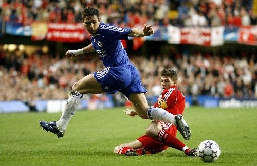 Chelsea - Liverpool: Gerrard, Lampard
