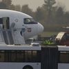 Boeing 767 přistává bez podvozku