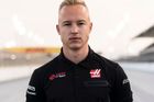 Pilot týmu formule 1 Haas Nikita Mazepin