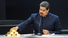 Nicolas Maduro, Venezuela, zlato