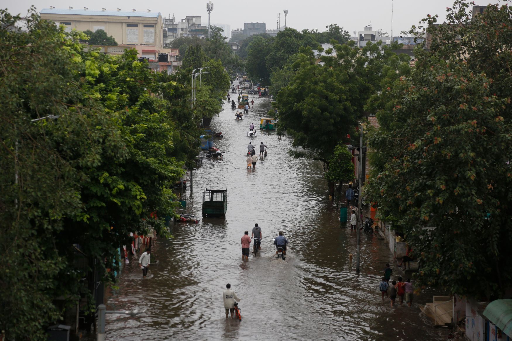 Záplavy Indie 10. srpna 2019