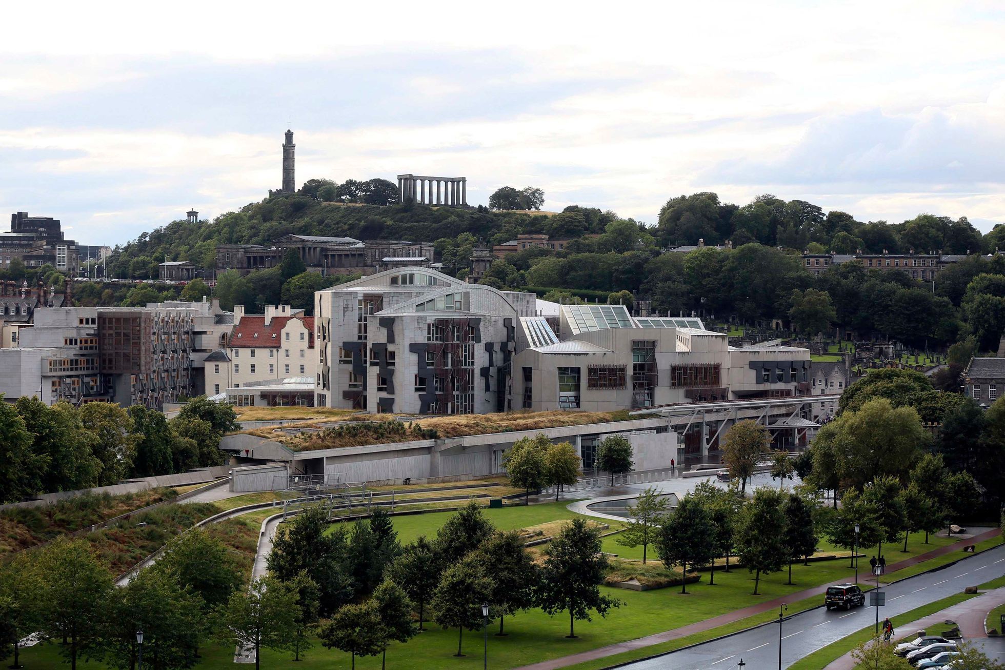 Skotský parlament v Edinburghu