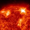 SDO Captures X1.9 Class Solar Flare The Solar Dynamics Observatory (SDO) captured this image of the X1.9 class solar flare from November 3, 2011. Credit: NASA/SDO