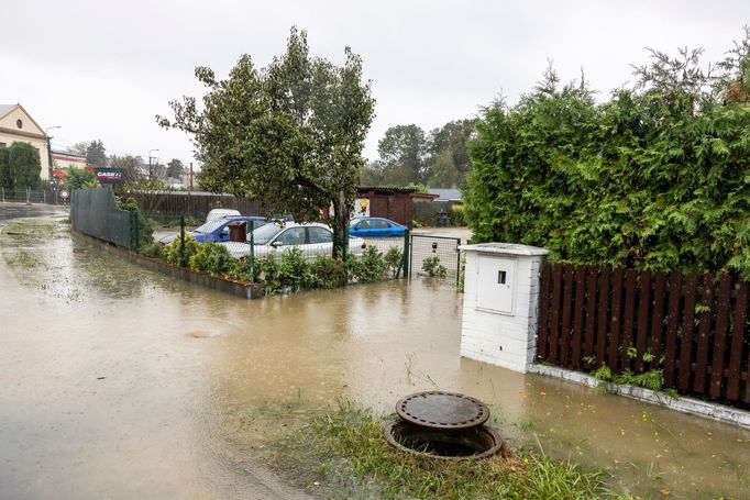 Povodně v Polance nad Odrou 2024.