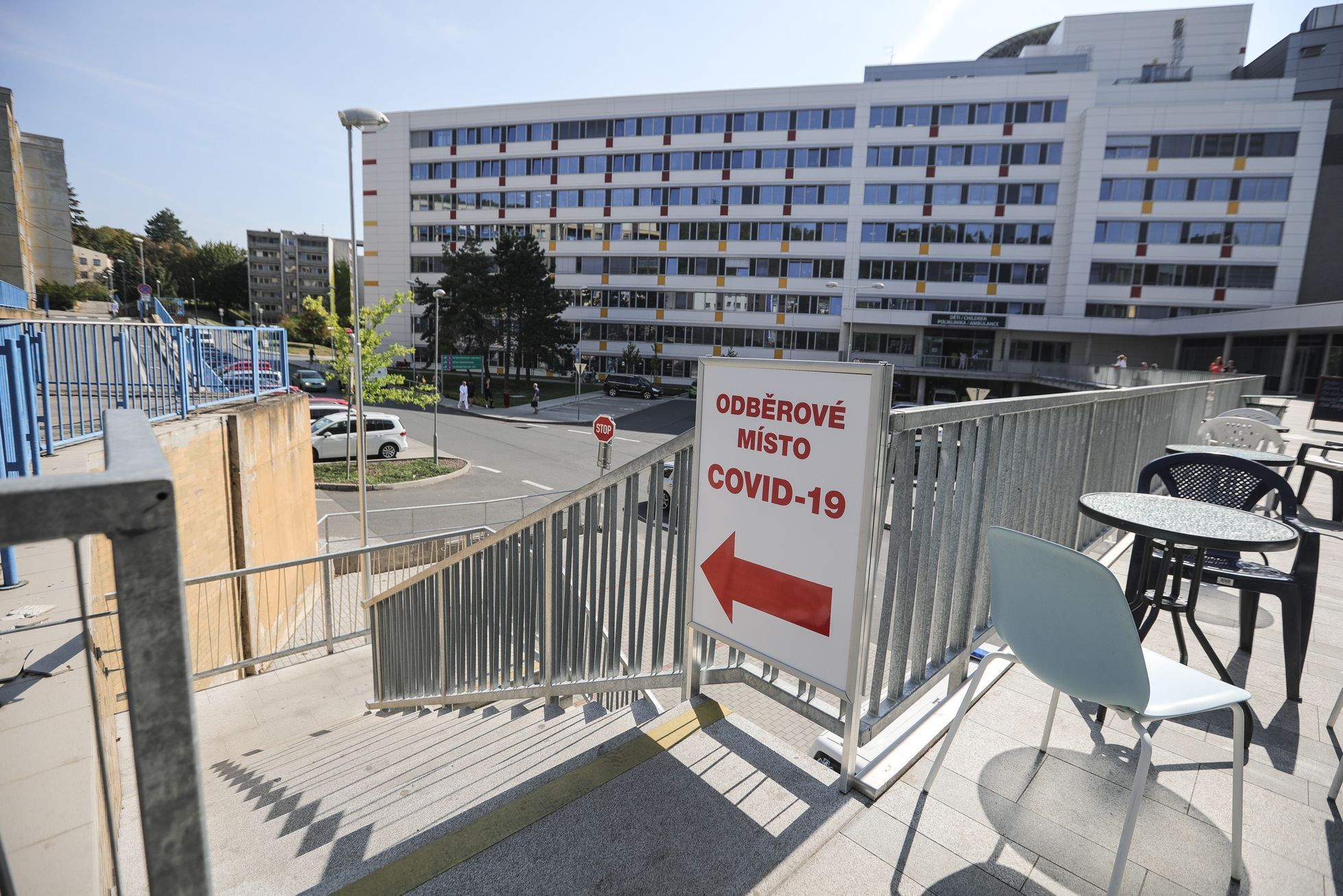 Fronty na odběrová místa, koronavirus, Praha