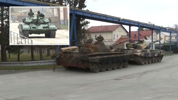 Česká společnost modernizuje tanky pro Ukrajinu. Pomáhají jim uprchlíci