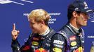 Formule 1, GP Itálie 2013: Sebastian Vettel a Wark Webber, Red Bull