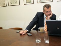Emisar ČSSD, jinak volební manažer strany Jaroslav Tvrdík
