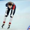 Nikola Zdráhalová v závodě na 3000 metrů na olympiádě v Pekingu 2022