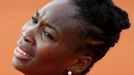 Smutná Venus Williamsová na French open 2013