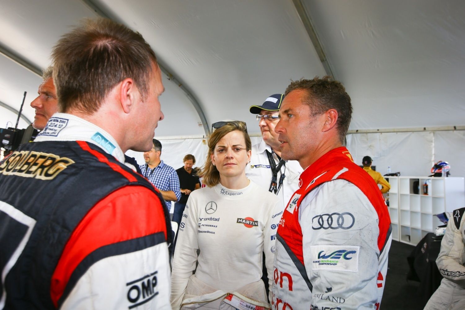Race of Champions 2014: Petter Solberg,Susie Wolffová a Tom Kristensen