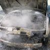 Hasiči zasahovali u požáru škodovky na dálnici