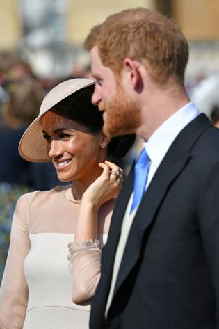 Těhotenství Meghan oznámili rodině na svatbě Evženie