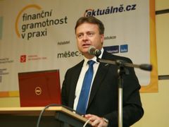 Finanční arbitr ČR František Klufa na konferenci Finanční gramotnost v praxi