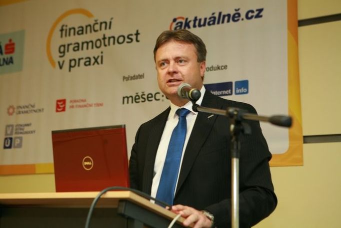 Finanční arbitr ČR František Klufa na konferenci Finanční gramotnost v praxi