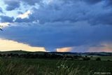 Ve čtvrtek odpoledne zasáhly Česko supercely, tedy konvektivní bouře, které mají mnohem větší intenzitu než bouře klasické. (Supercela u Příbrami).