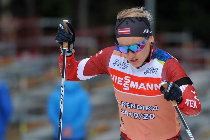 Biatlon, trénink, Nové Město na Moravě, Světový pohár, Baiba Bendiková