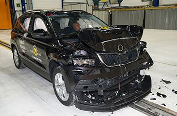 Crash test Škoda Karoq 2017