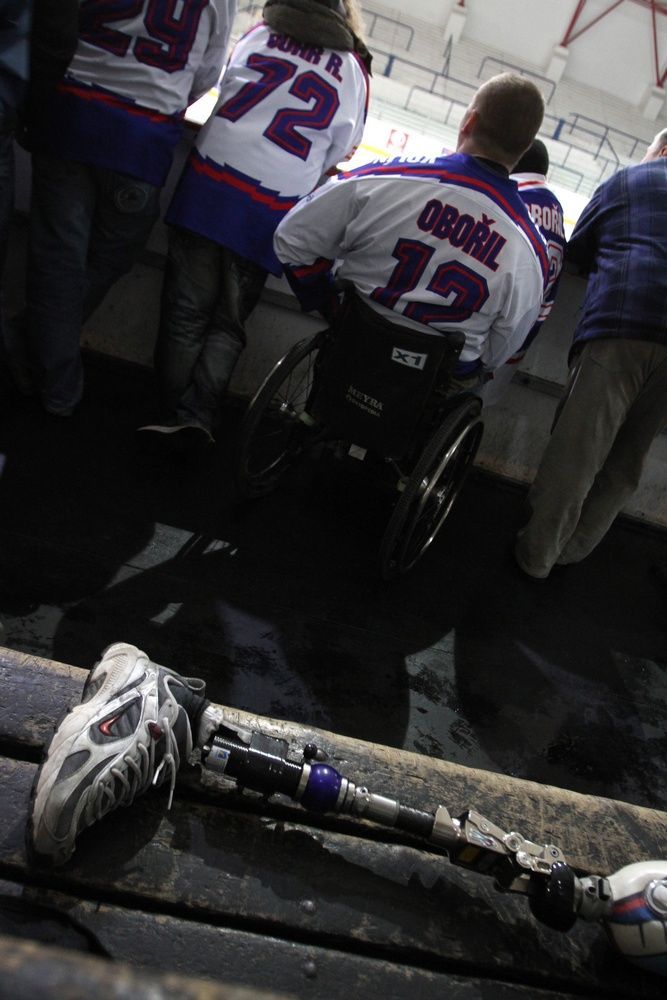 Sledge hokej: Draci Kolín vs. Lapp Zlín