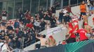 Soccer Football - Europa Conference League - Group D - OGC Nice v Cologne - Allianz Riviera, Nice, France - September 8, 2022 Fans clash before the match REUTERS/Eric Gai