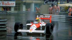 Ayrton Senna v McLarenu při GP Monaka 1988