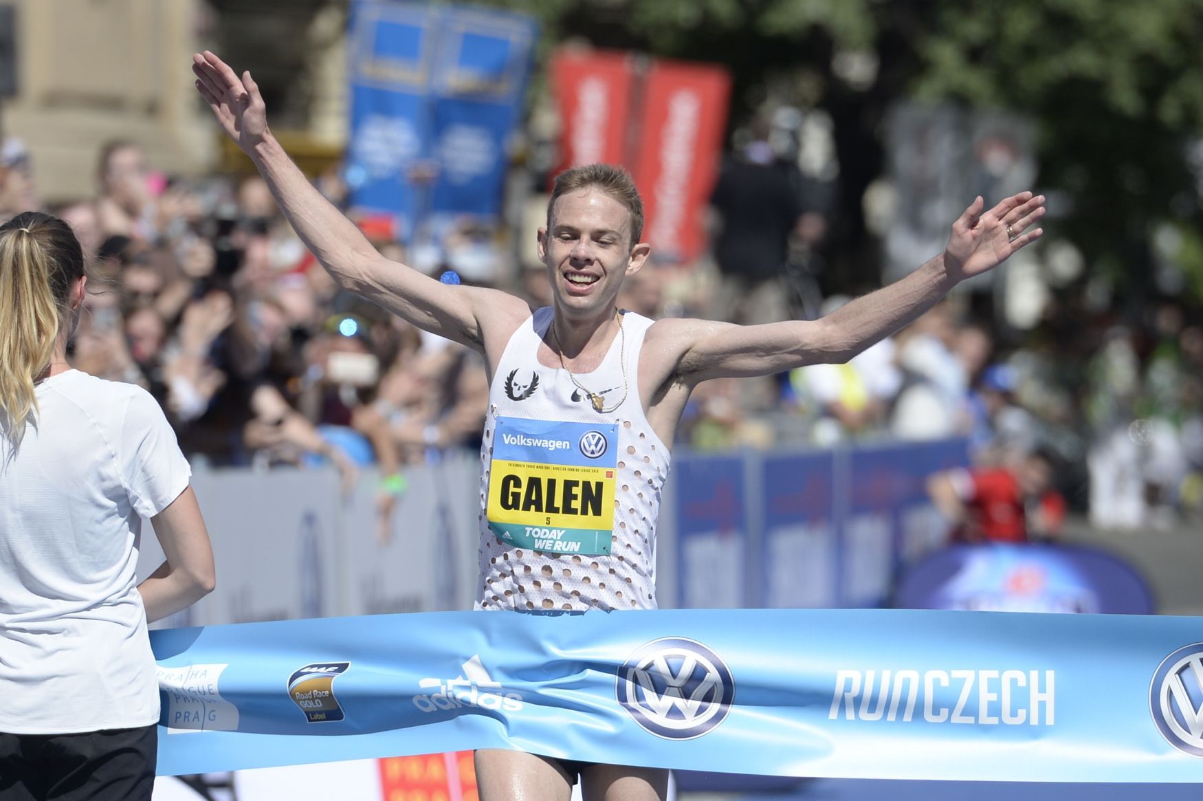 Pražský maraton 2018: Galen Rupp