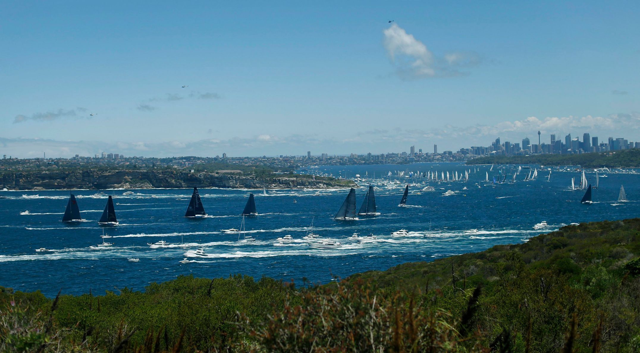 Jachting: start závodu Sydney - Hobart 2013