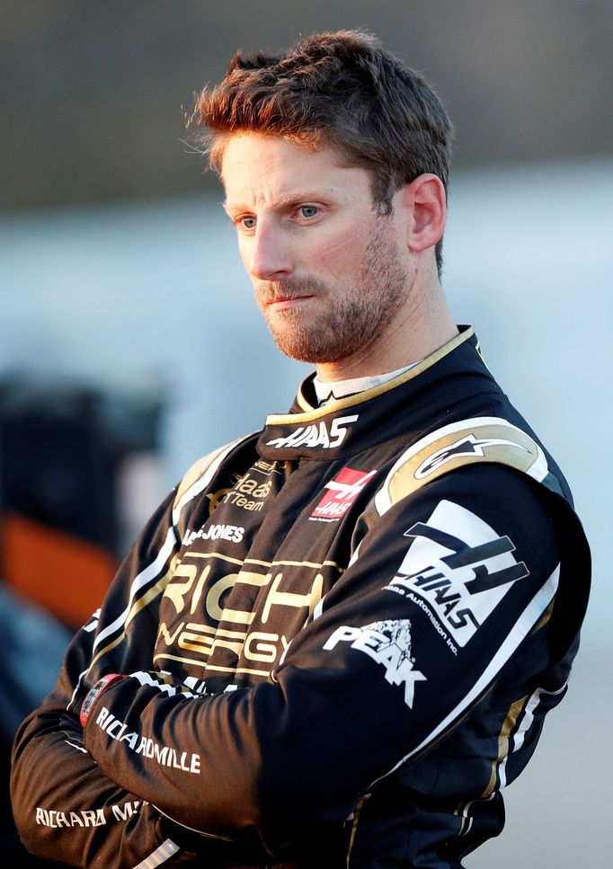 Testy F1 2019, Barcelona I: Romain Grosjean, Haas