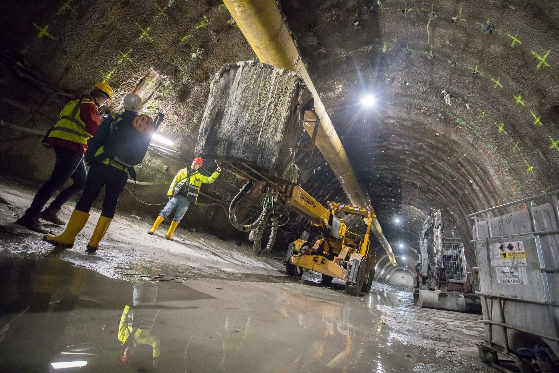 Stavba metro D, rok od zahájení, Dopravní podnik hl.m.Prahy DPP, tunel