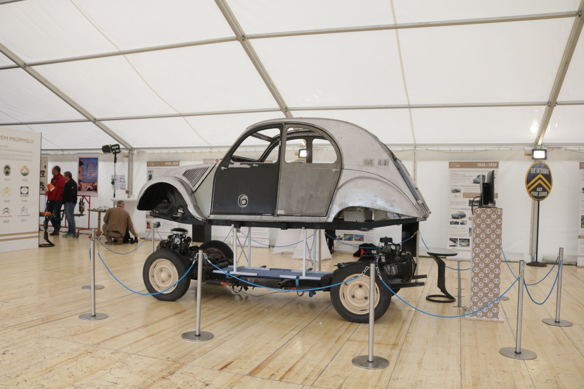 Citroën 100 let oslava Praha Letňany