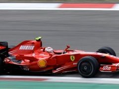 Kimi Räikkönen chce vyhrát i na Nürburgringu - trénink Velké ceny Evropy.