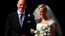 Královská svatba - Zara Phillips a Mike Tindall