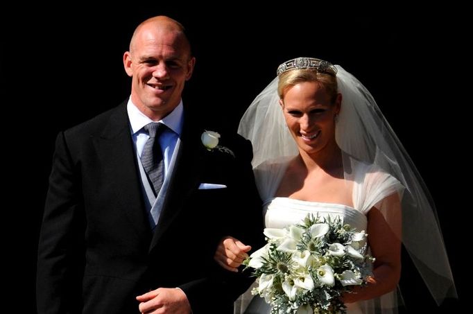 Královská svatba - Zara Phillips a Mike Tindall