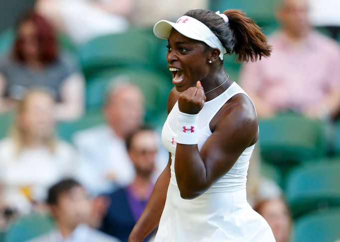 Sloane Stephensová na Wimbledonu