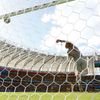 Goalkeeper Jasper Cillessen of the Netherlands lets in a goal by Australia's Tim Cahill during their 2014 World Cup Group B soccer match at the Beira Rio stadium